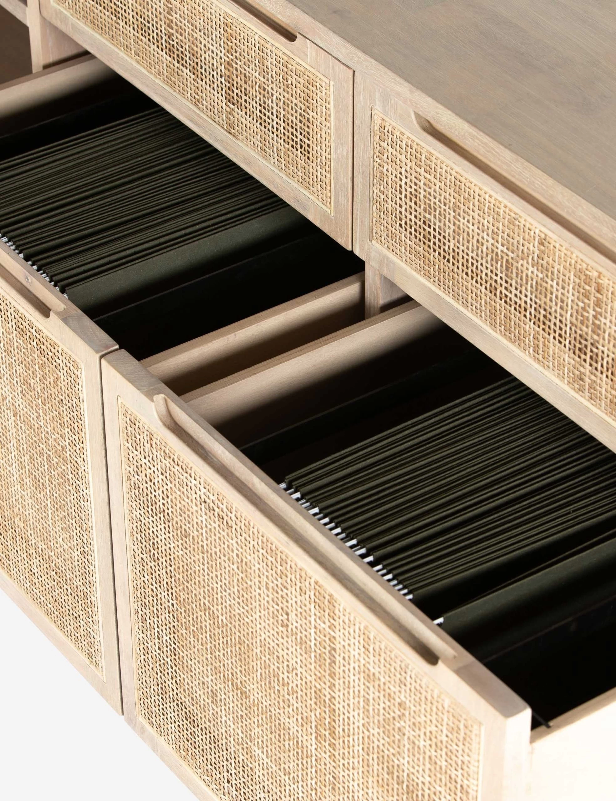 Margot Modular Desk With Filing Sideboard - Image 7