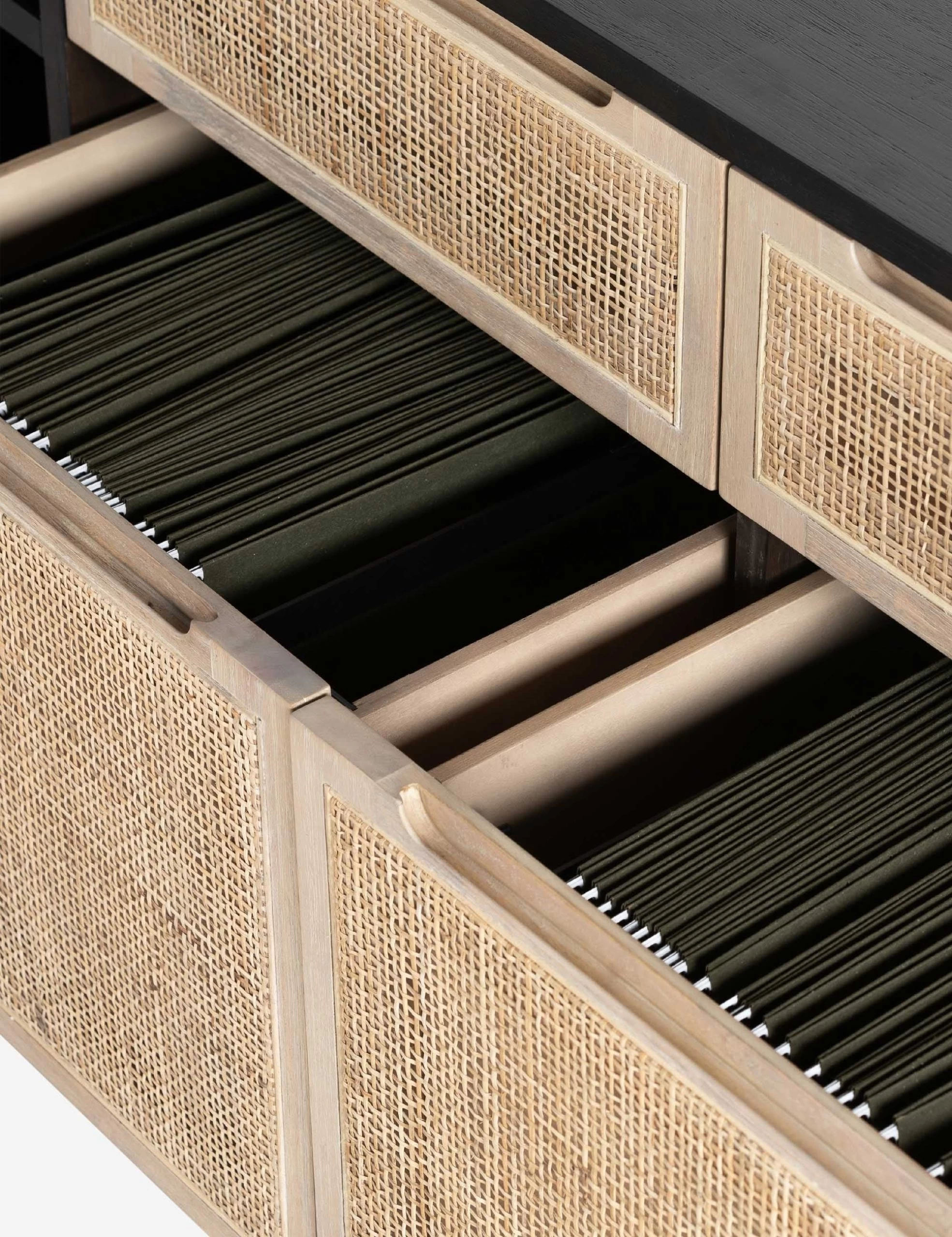 Margot Modular Desk With Filing Sideboard - Image 15