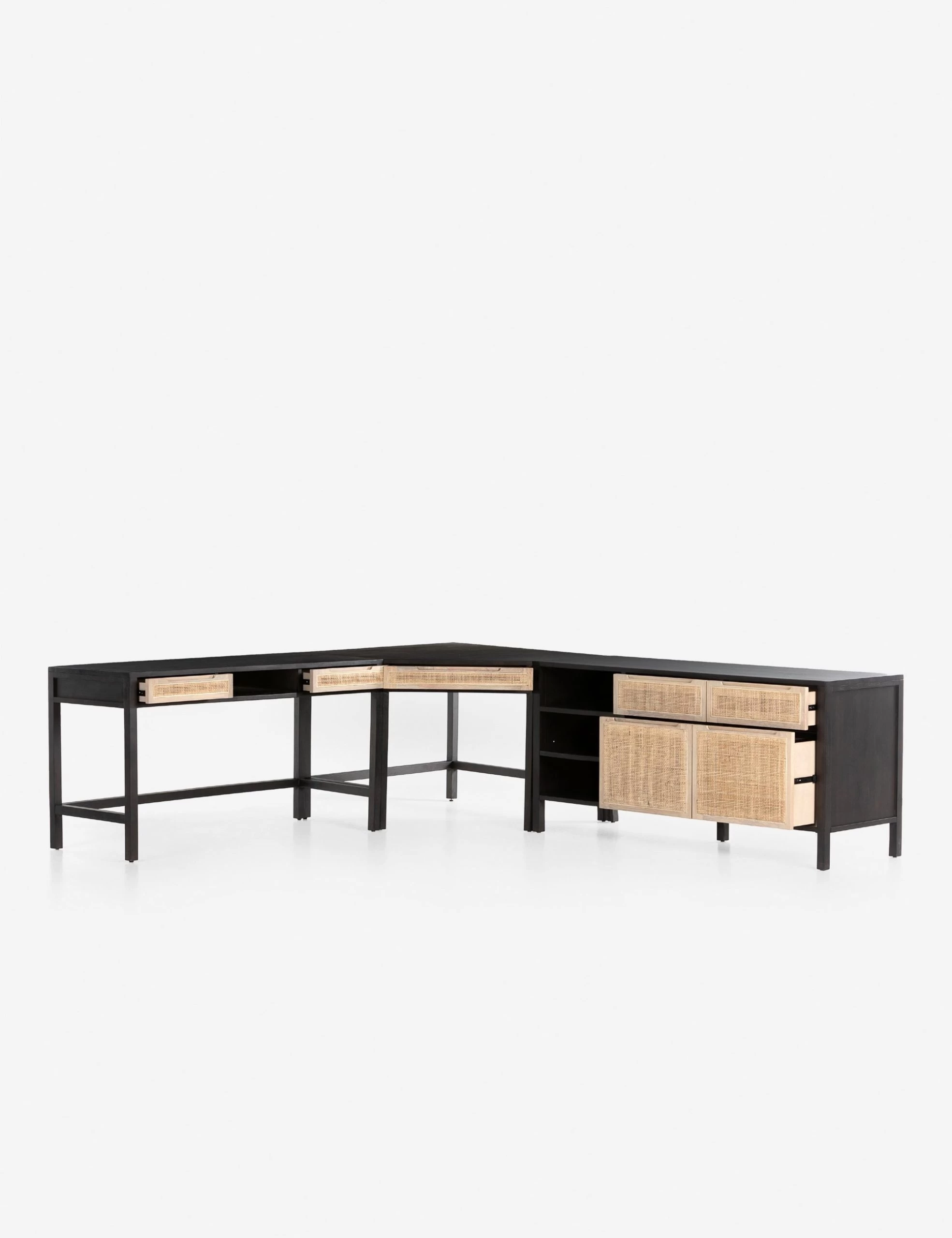 Margot Modular Desk With Filing Sideboard - Image 11