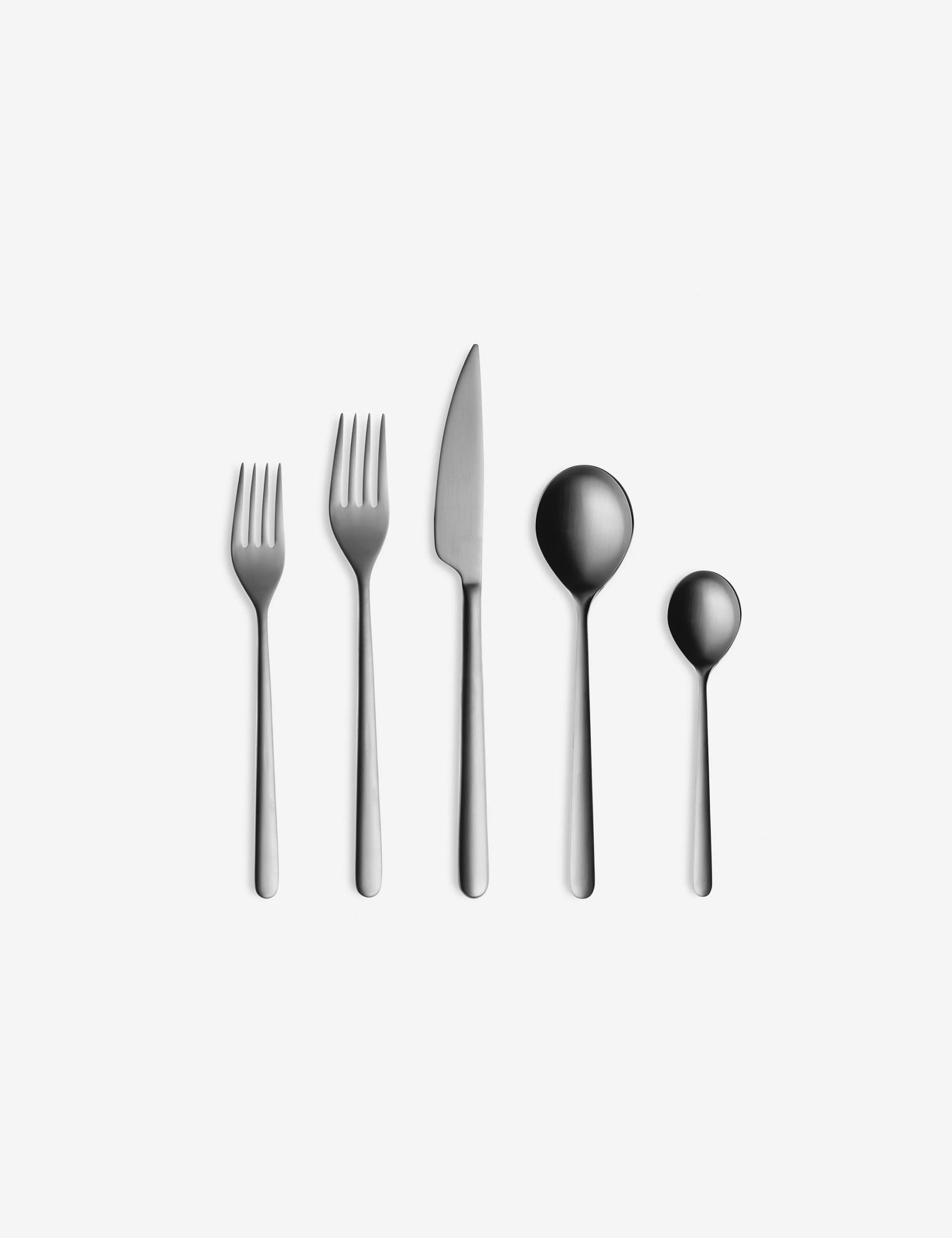 Linea Flatware 5-Piece Set By Mepra - Image 2