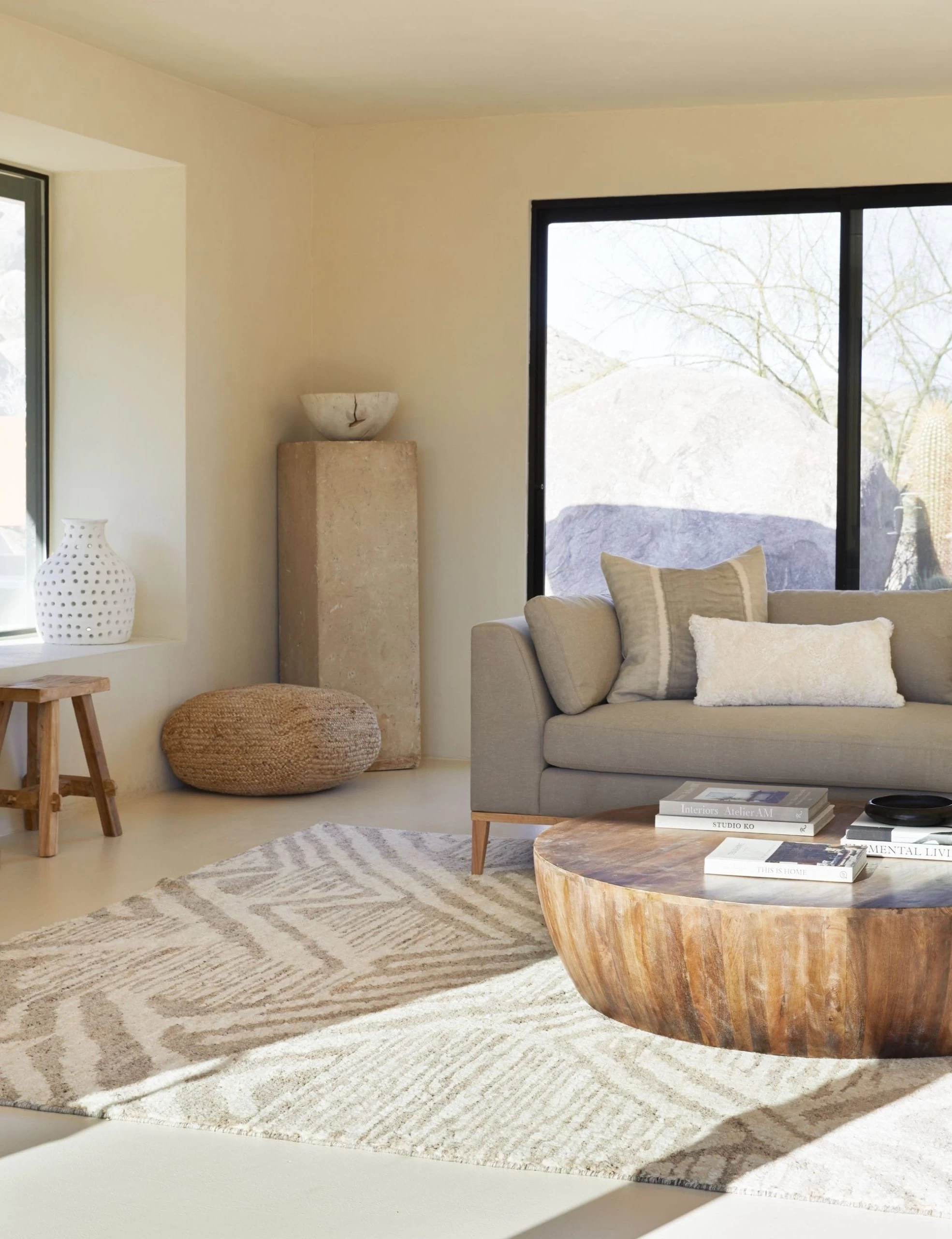 Jacob Round Coffee Table By Arteriors - Image 7