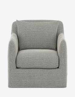 Orlena Outdoor Swivel Chair