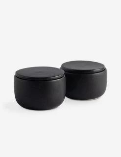 Diem Salt Jar (Set Of 2)