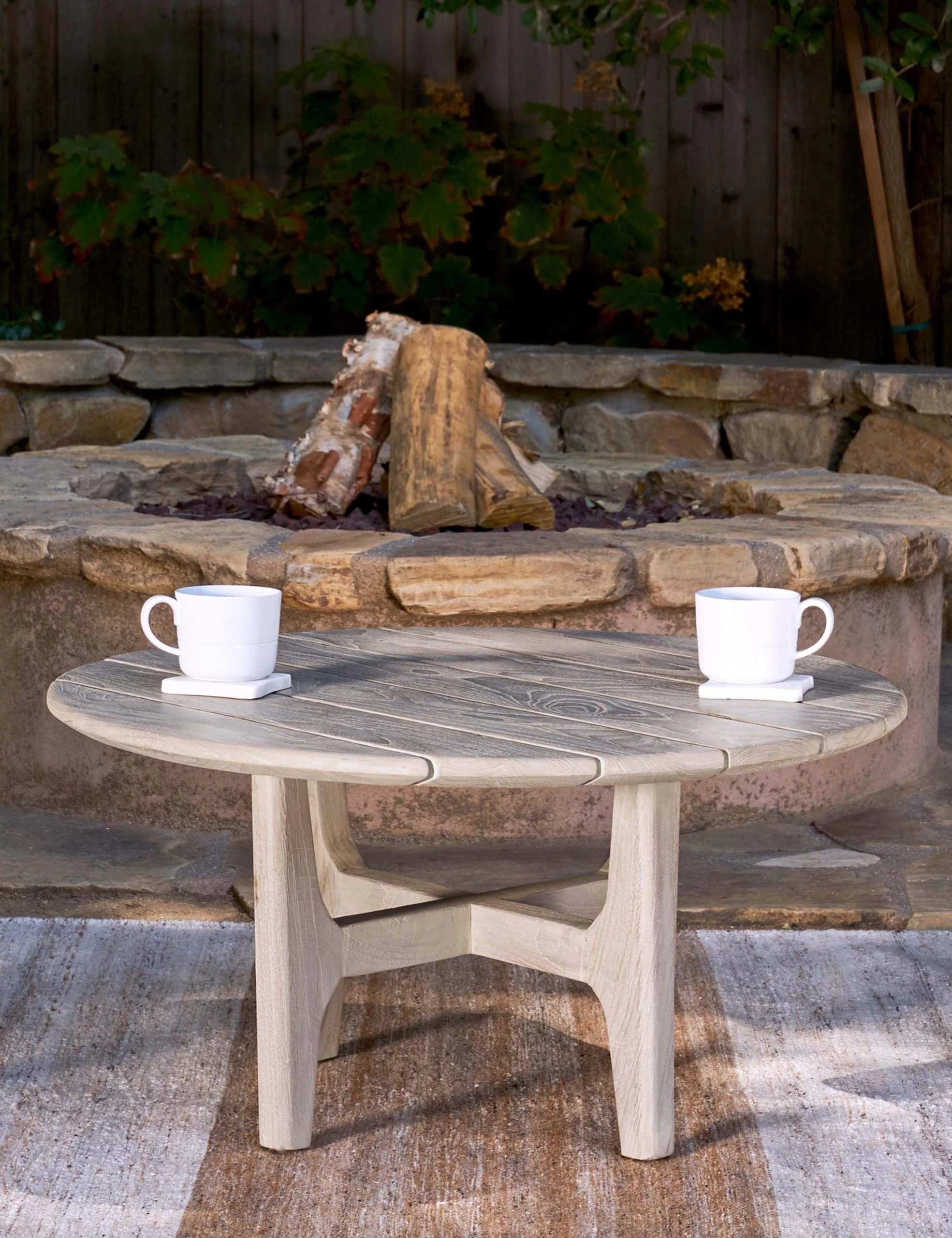 Valerie Indoor / Outdoor Round Coffee Table - Image 11