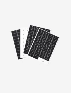 Spice Label Set (Set Of 4 Sheets) By NEAT Method