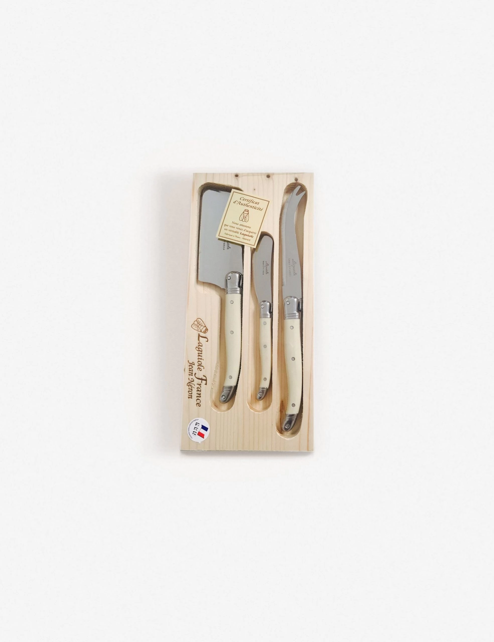 Platine Cheese Set By Laguiole