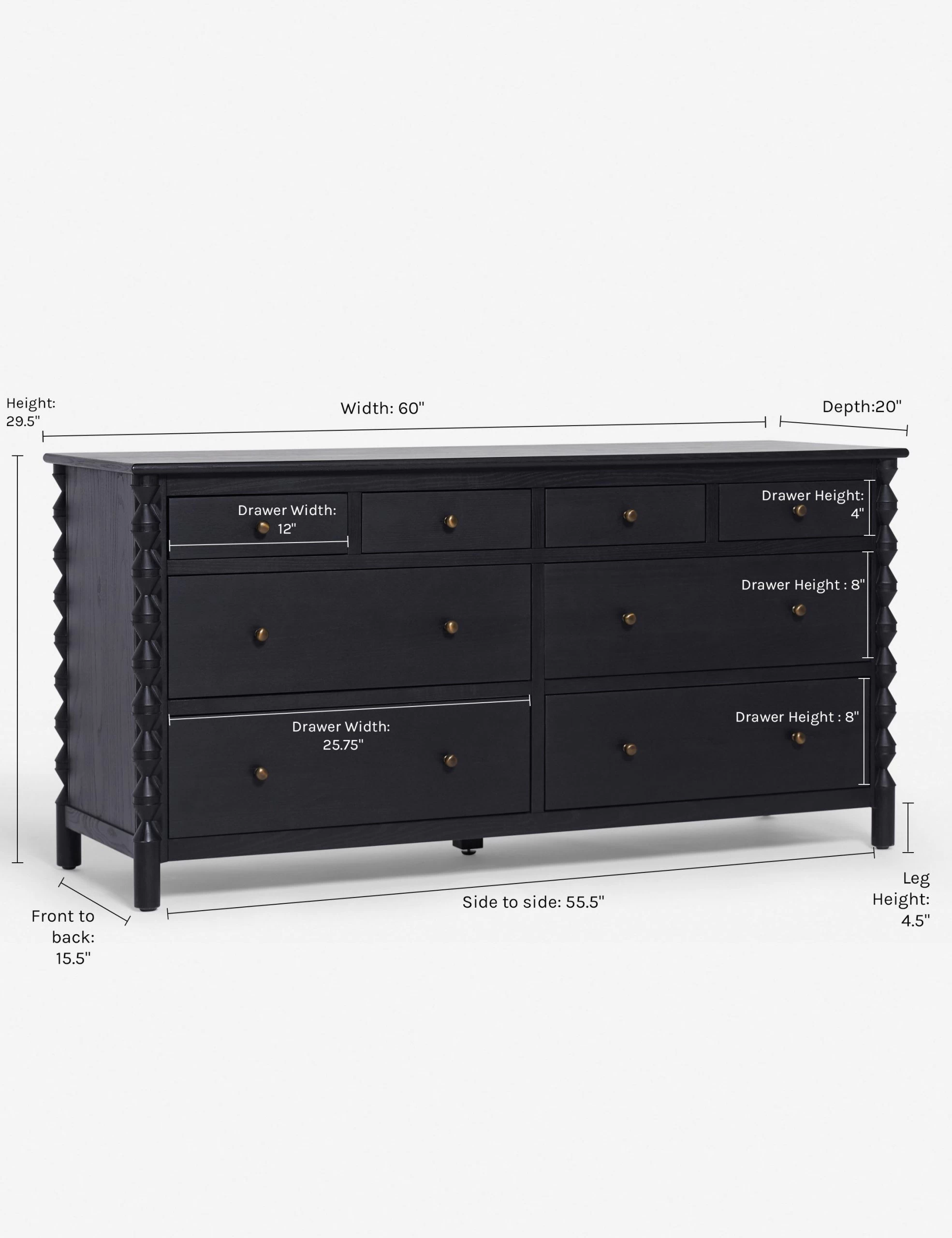 Topia 8-Drawer Dresser By Ginny Macdonald - Image 8