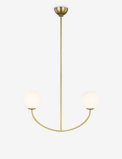 Galassia Linear Chandelier By AERIN