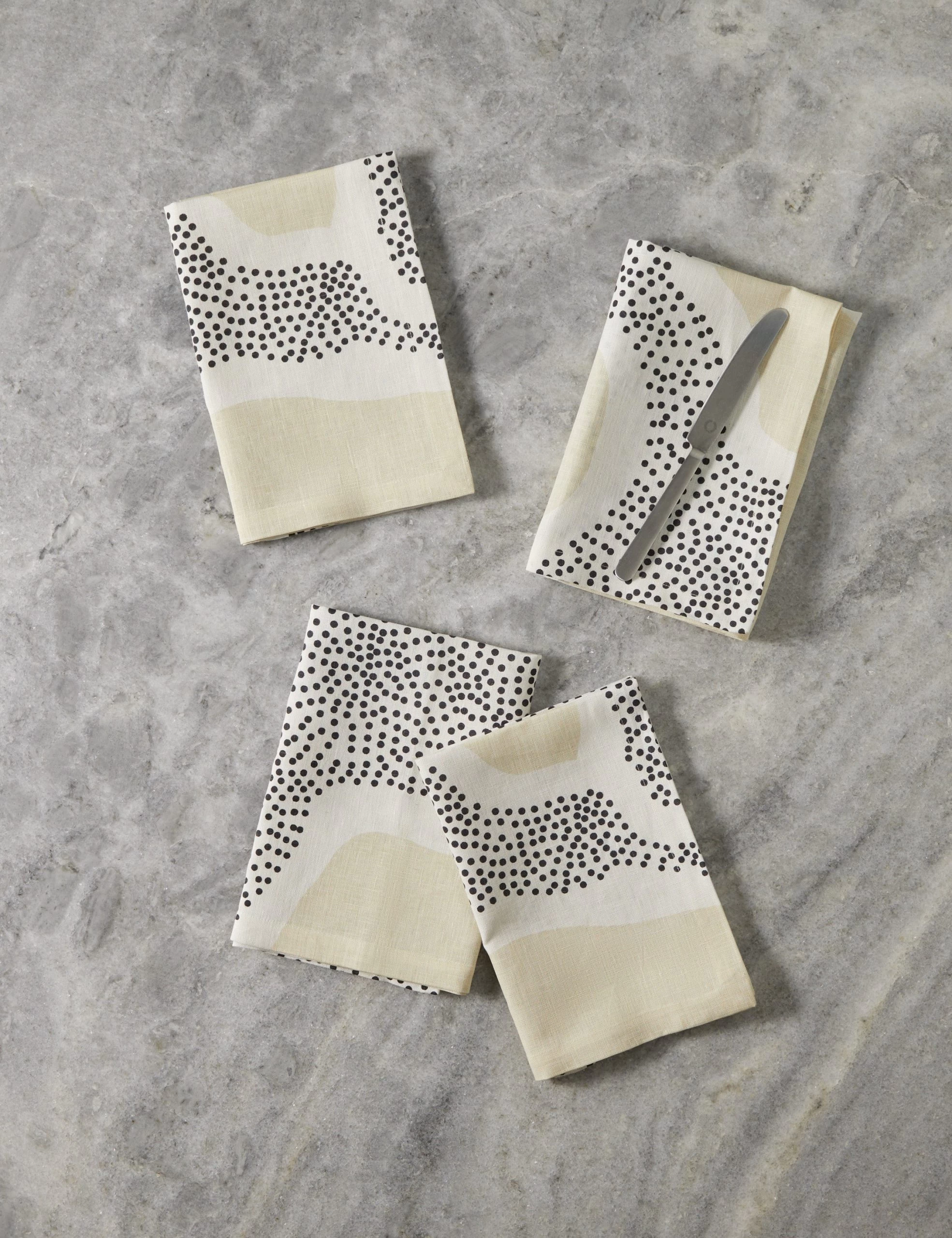 Course Linen Napkins (Set Of 4) By Hadiya Williams