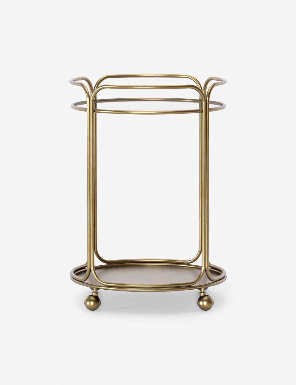 Nathalie Round Bar Cart - Image 4
