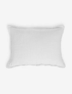 Chatham Cotton Matelasse Sham By Pom Pom At Home