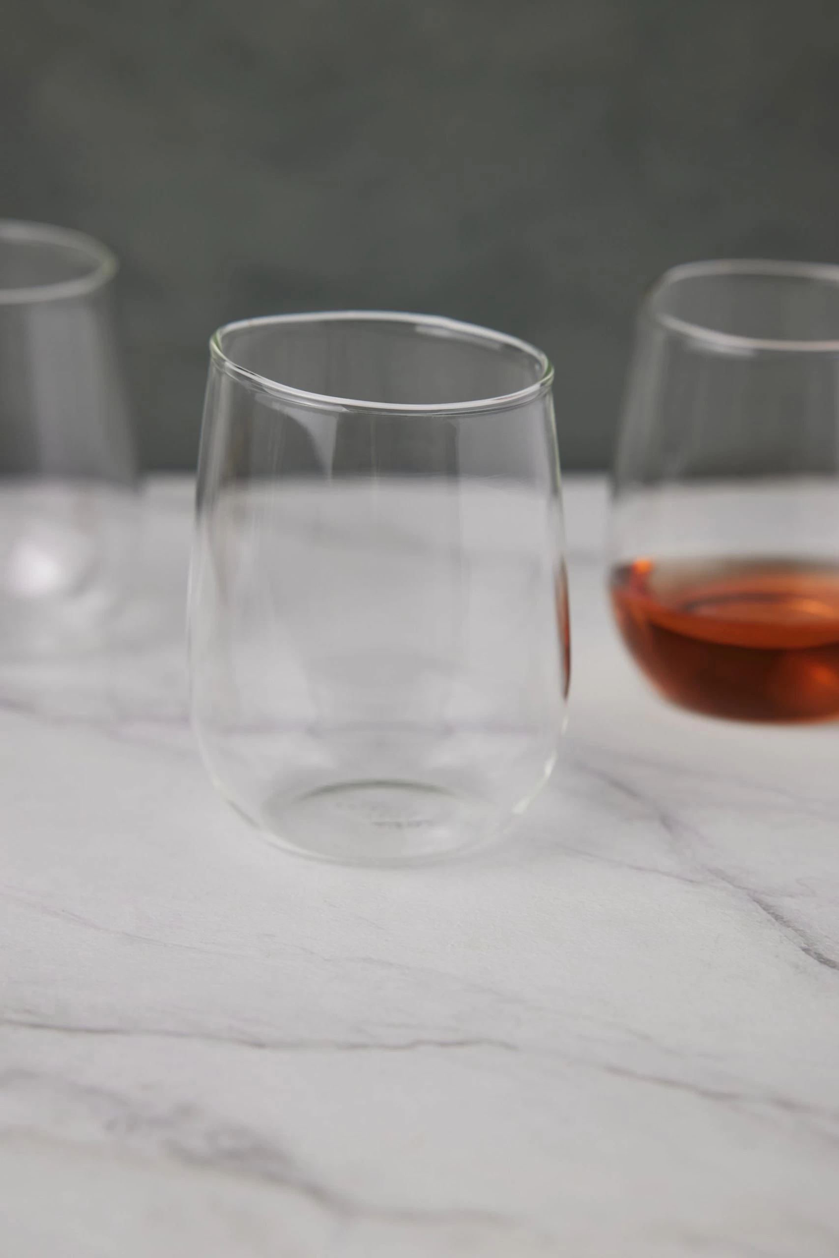 Organic Stemless Wine Glasses (Set Of 4) By Hawkins New York - Image 3