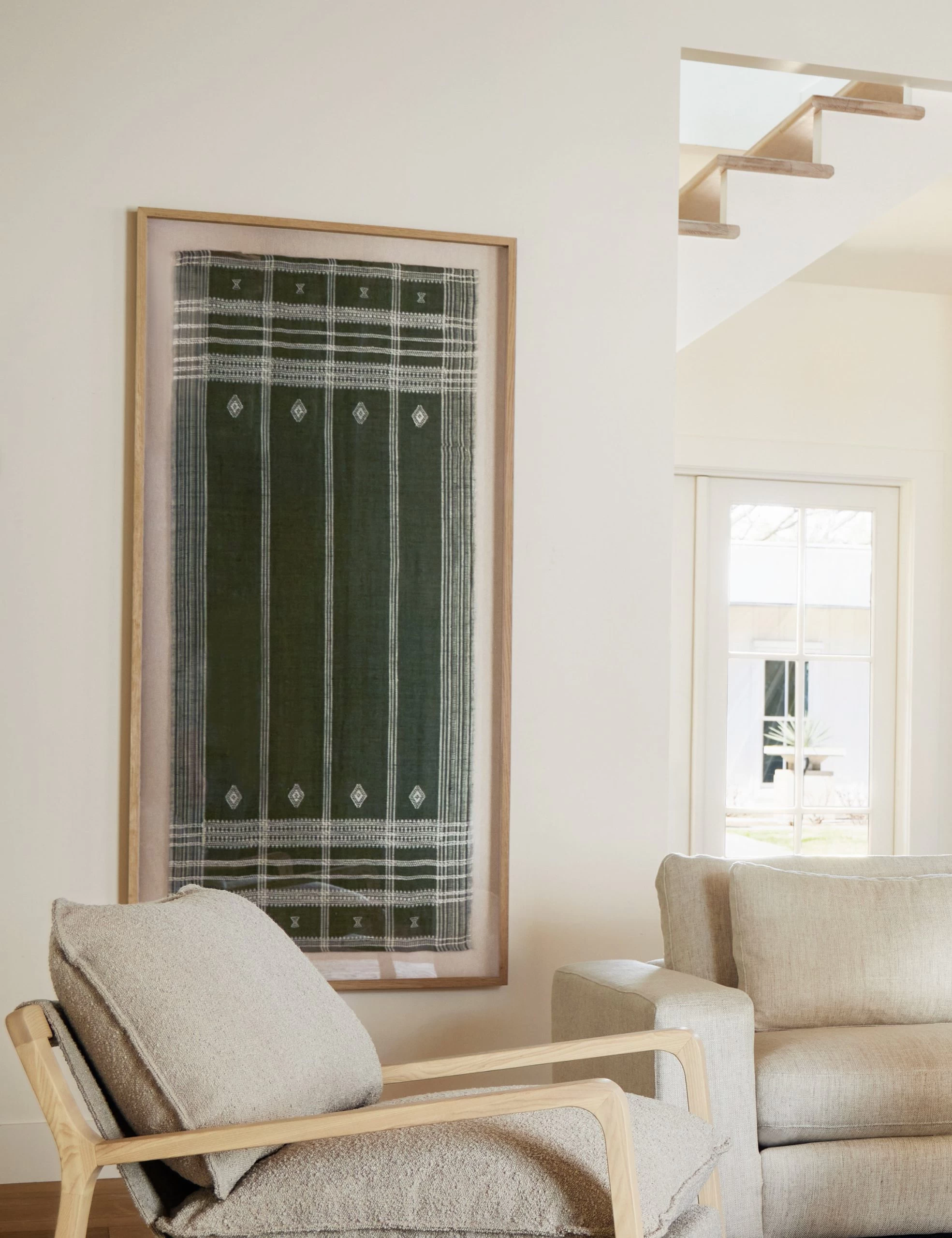 Ishaan Textile Wall Art - Image 2