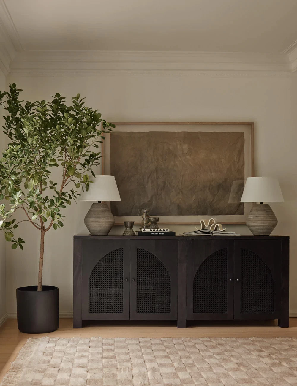 Irregular Checkerboard Rug By Sarah Sherman Samuel - Image 5