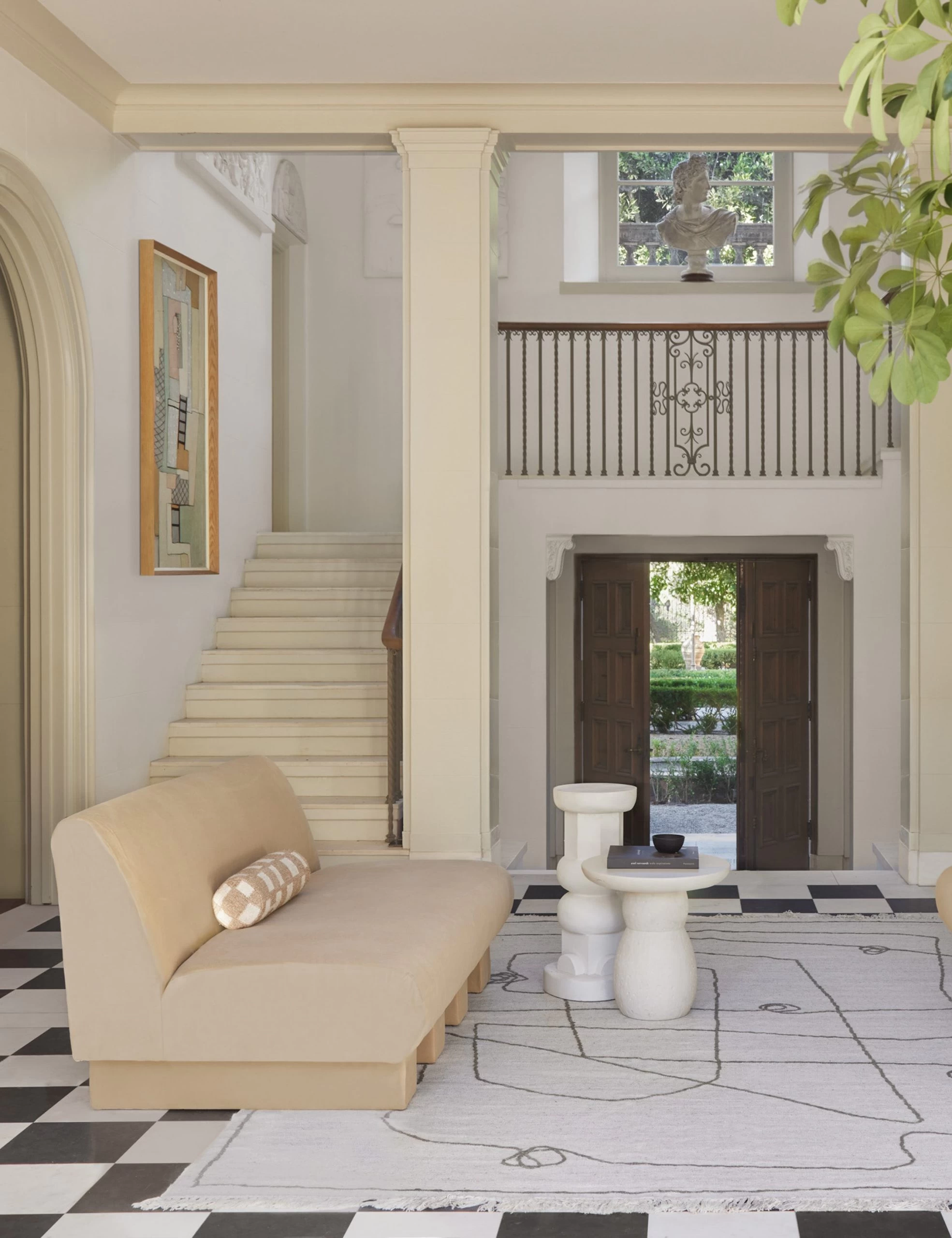 Line Drawing Flatweave Rug By Sarah Sherman Samuel - Image 3