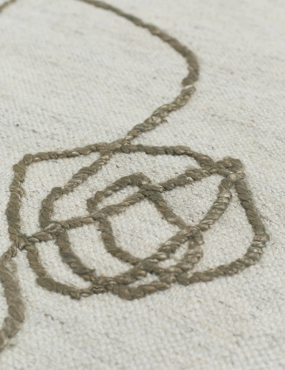 Line Drawing Flatweave Rug By Sarah Sherman Samuel - Image 11