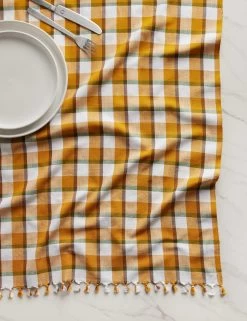 Harvest Plaid Tablecloth By Heather Taylor Home
