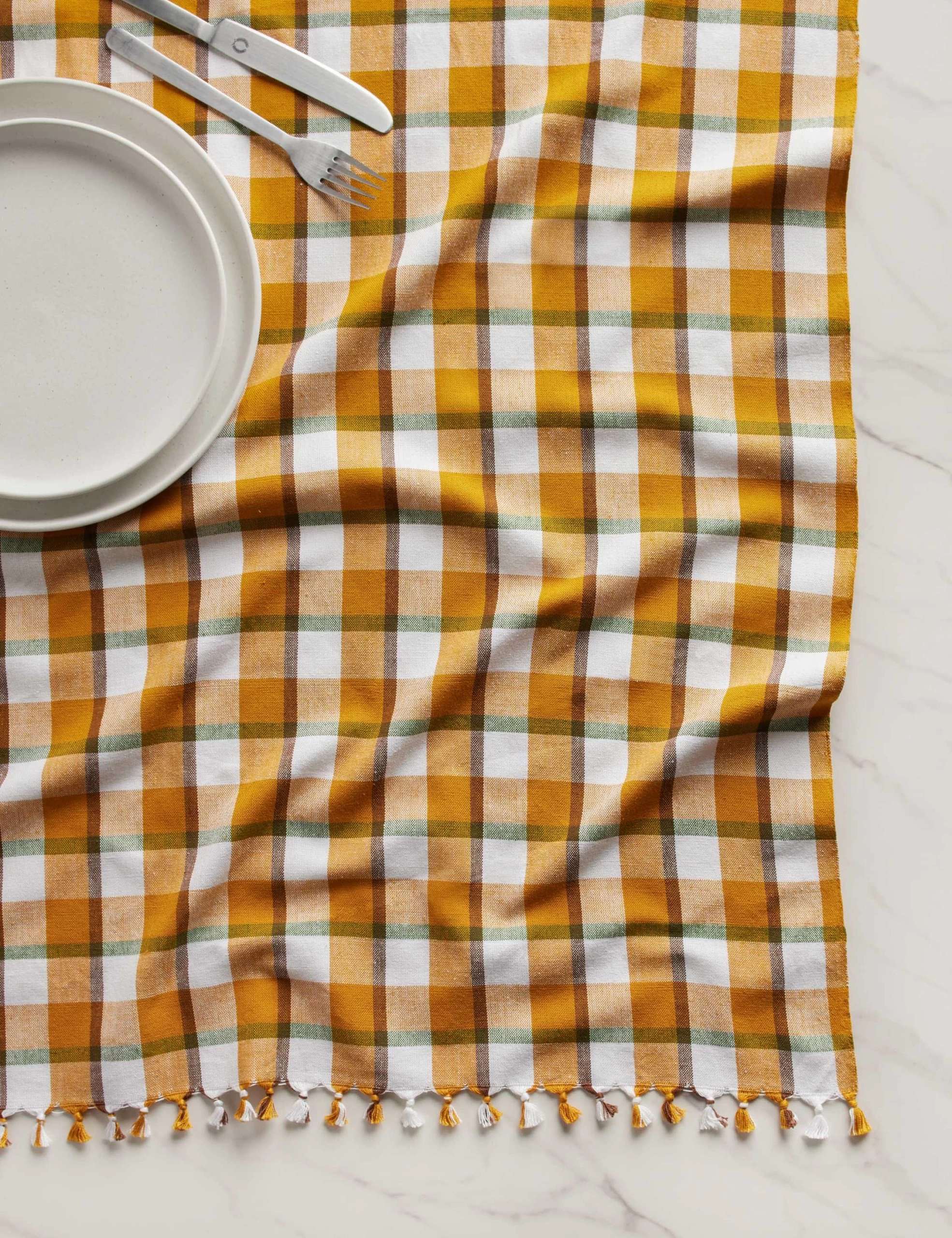 Harvest Plaid Tablecloth By Heather Taylor Home