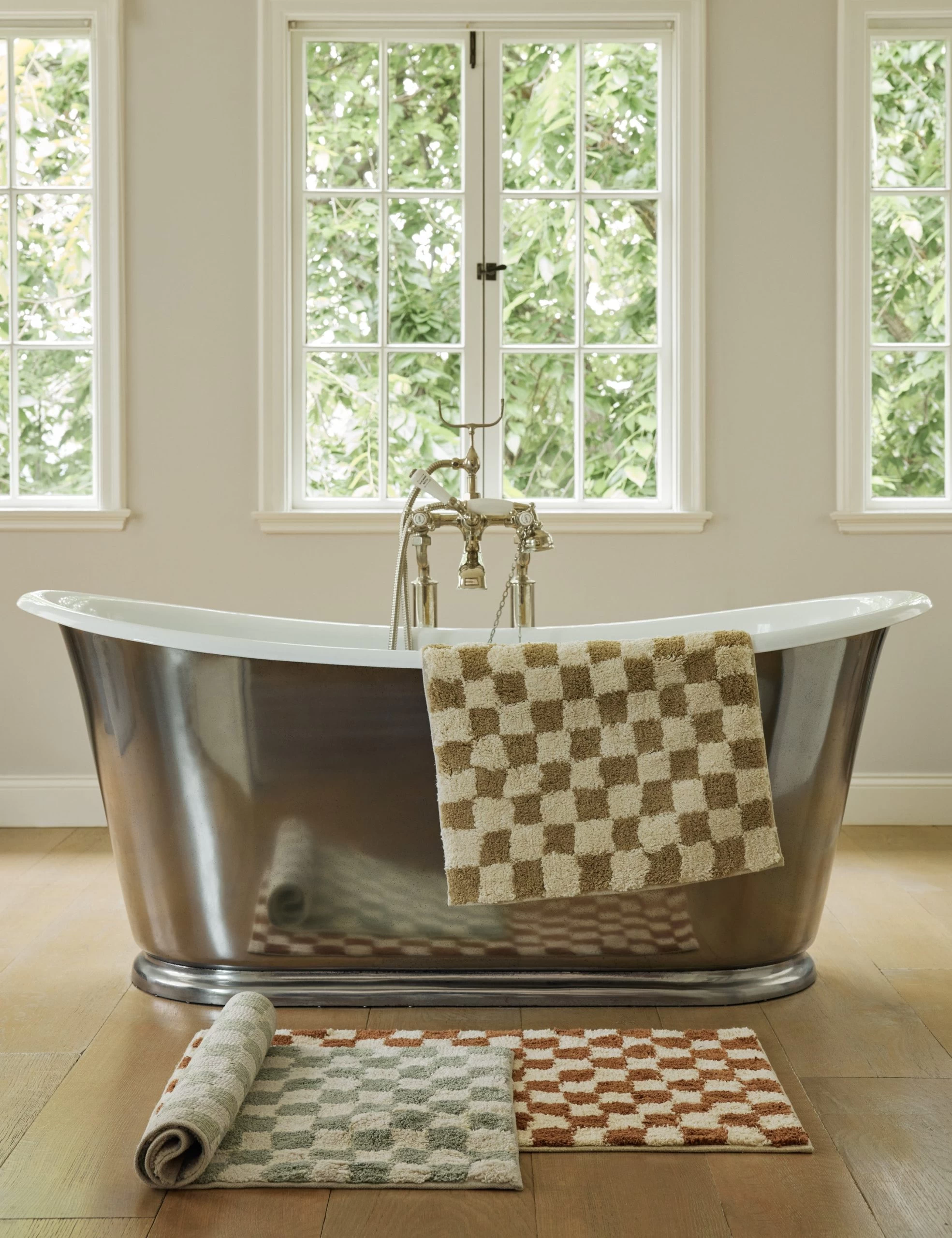 Checkerboard Bath Mat By Sarah Sherman Samuel - Image 7