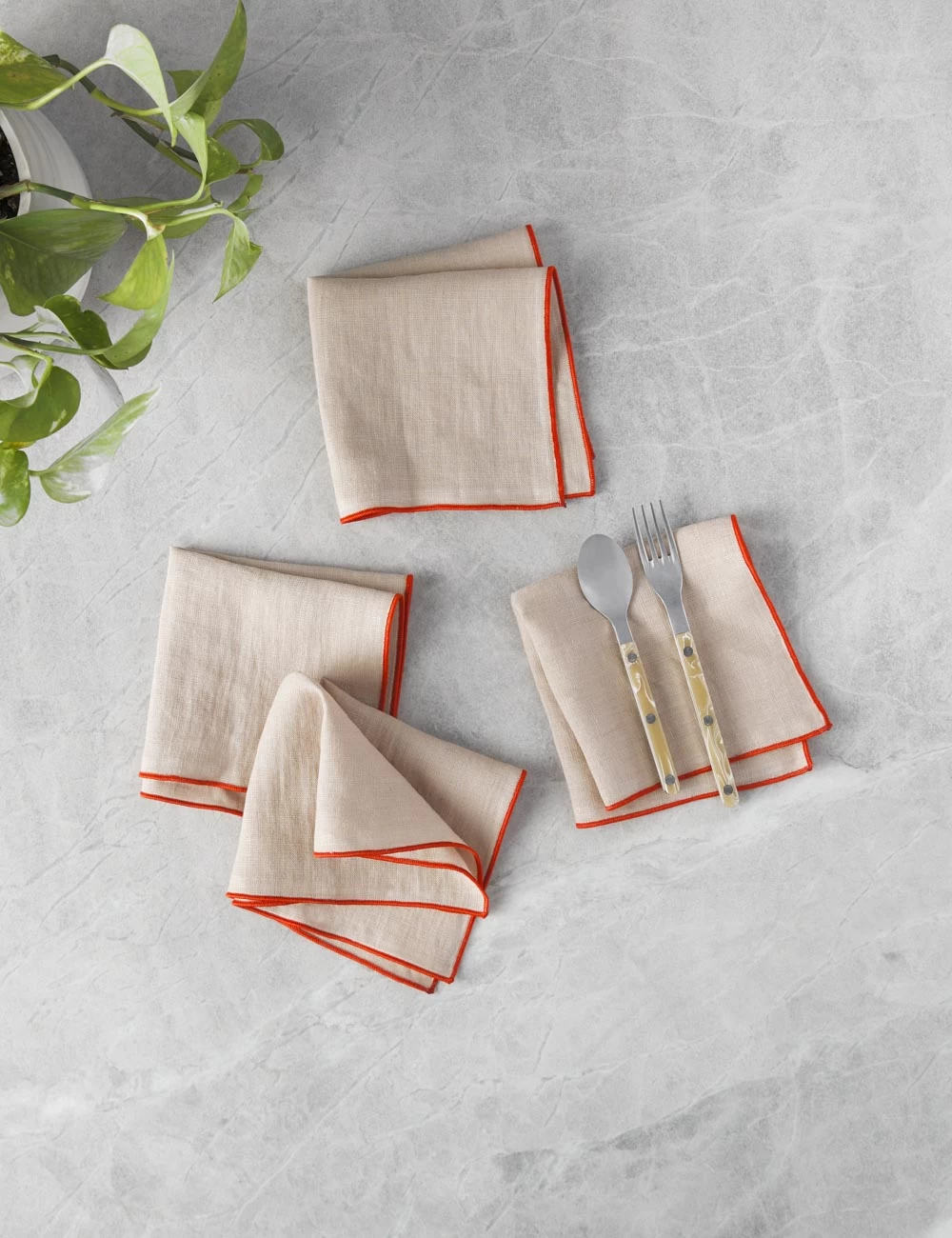 Linen Napkins (Set Of 4) By MADRE