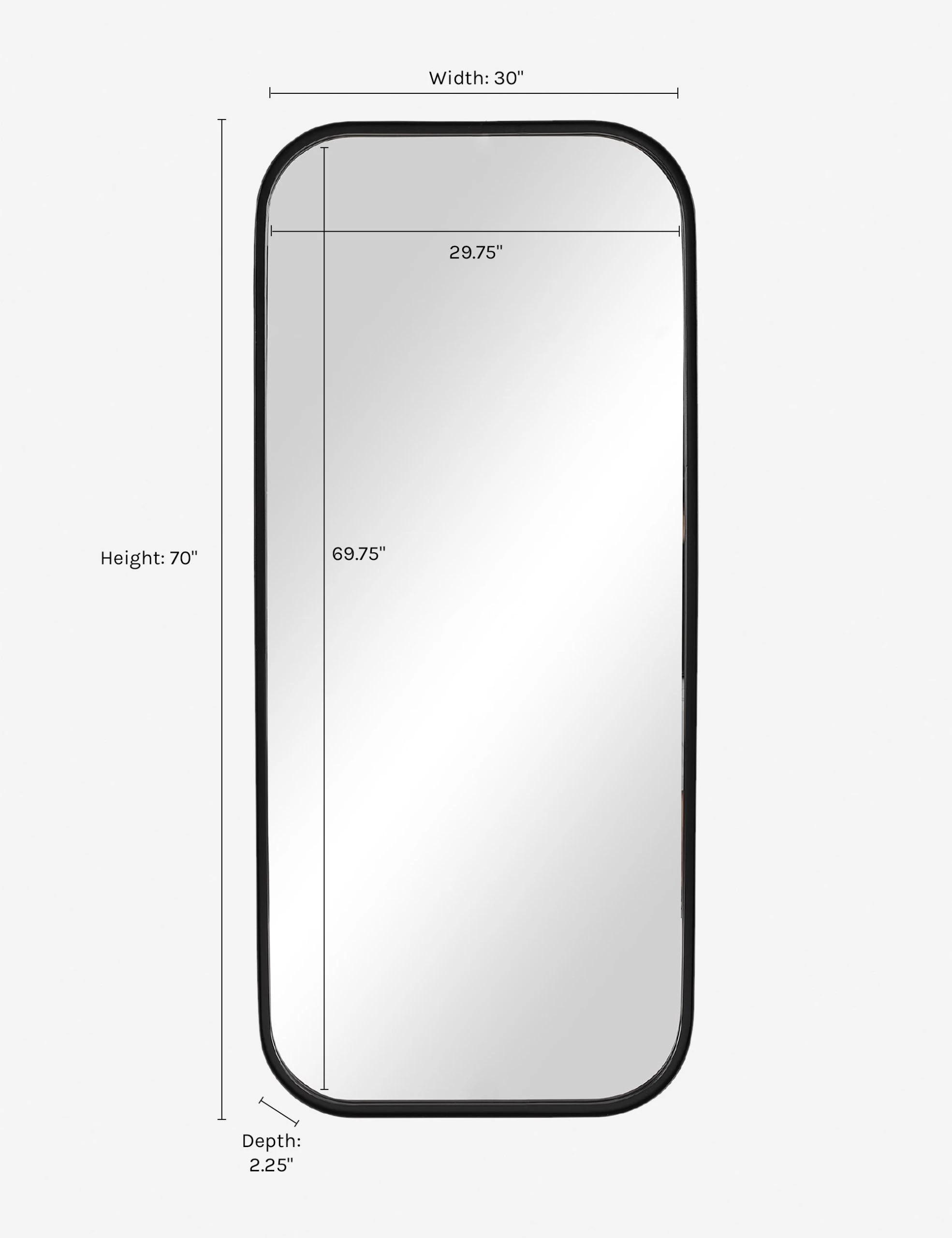Kristen Full Length Mirror - Image 5