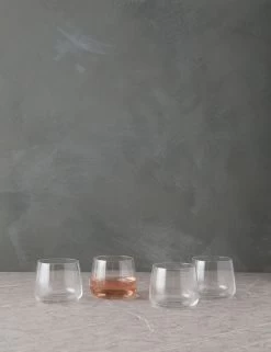 Metropolitan Stemless Wine Glasses (Set Of 4) By LSA International