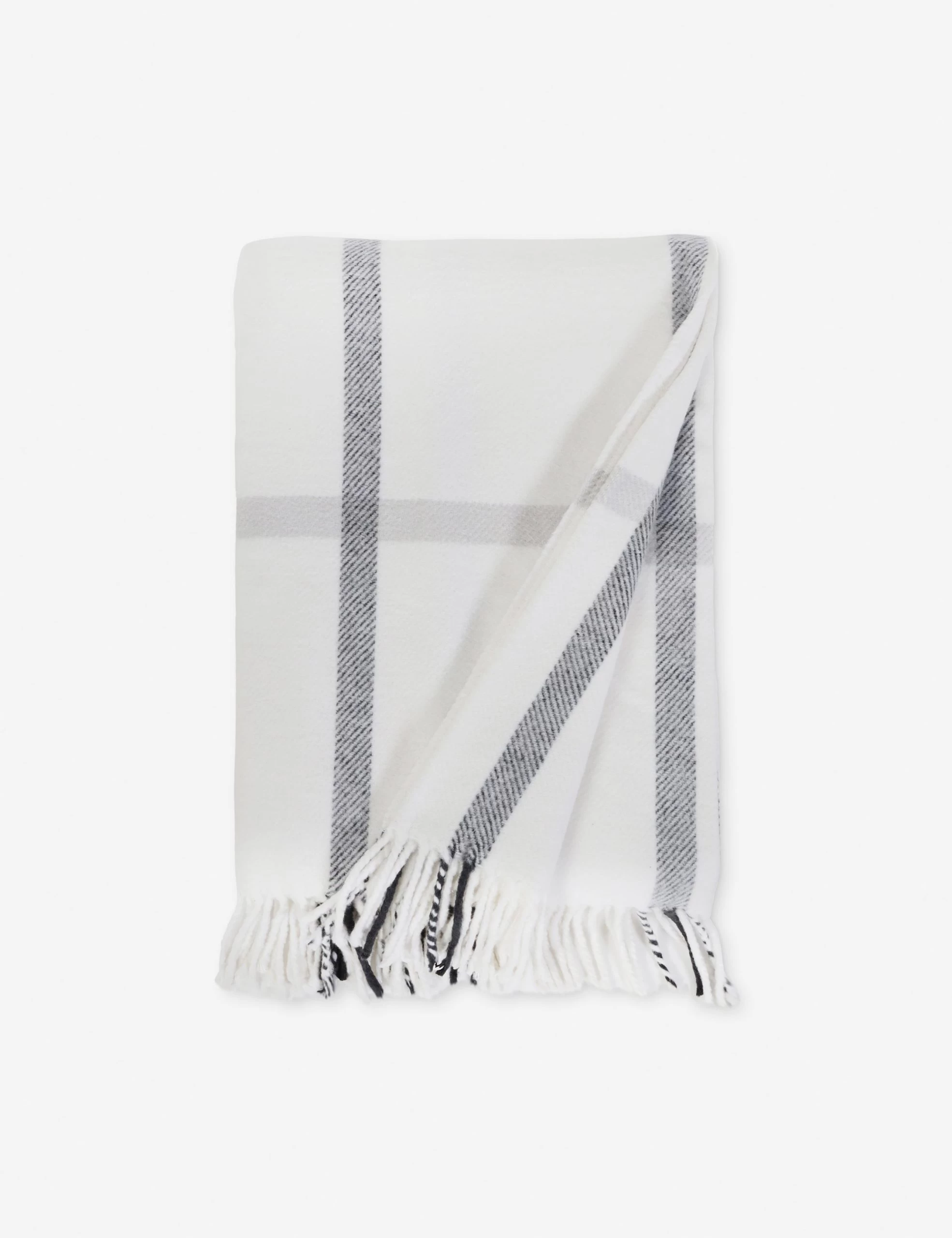 Copenhagen Brushed Cotton Throw By Pom Pom At Home - Image 3