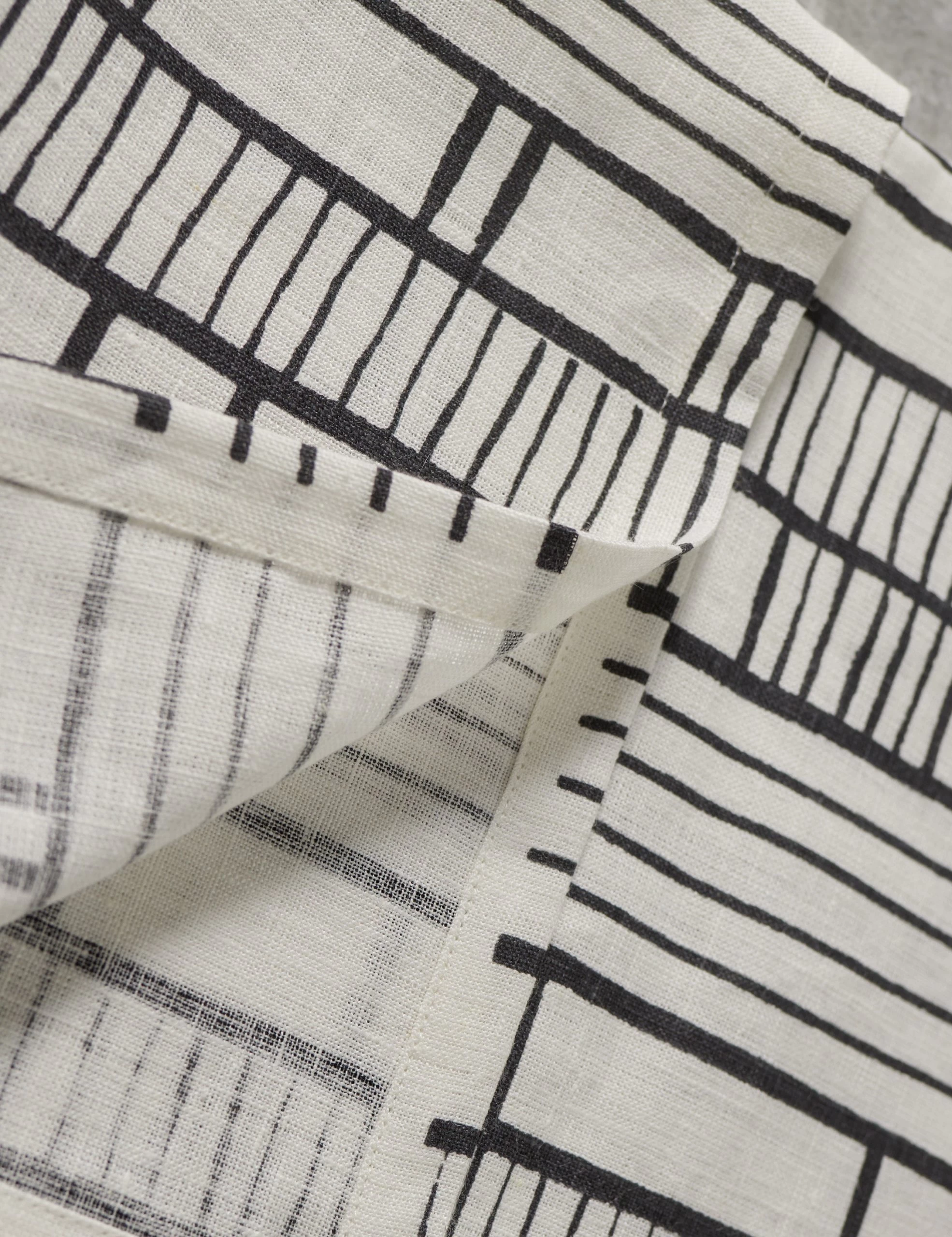 Sector Linen Napkins (Set Of 4) By Hadiya Williams - Image 4