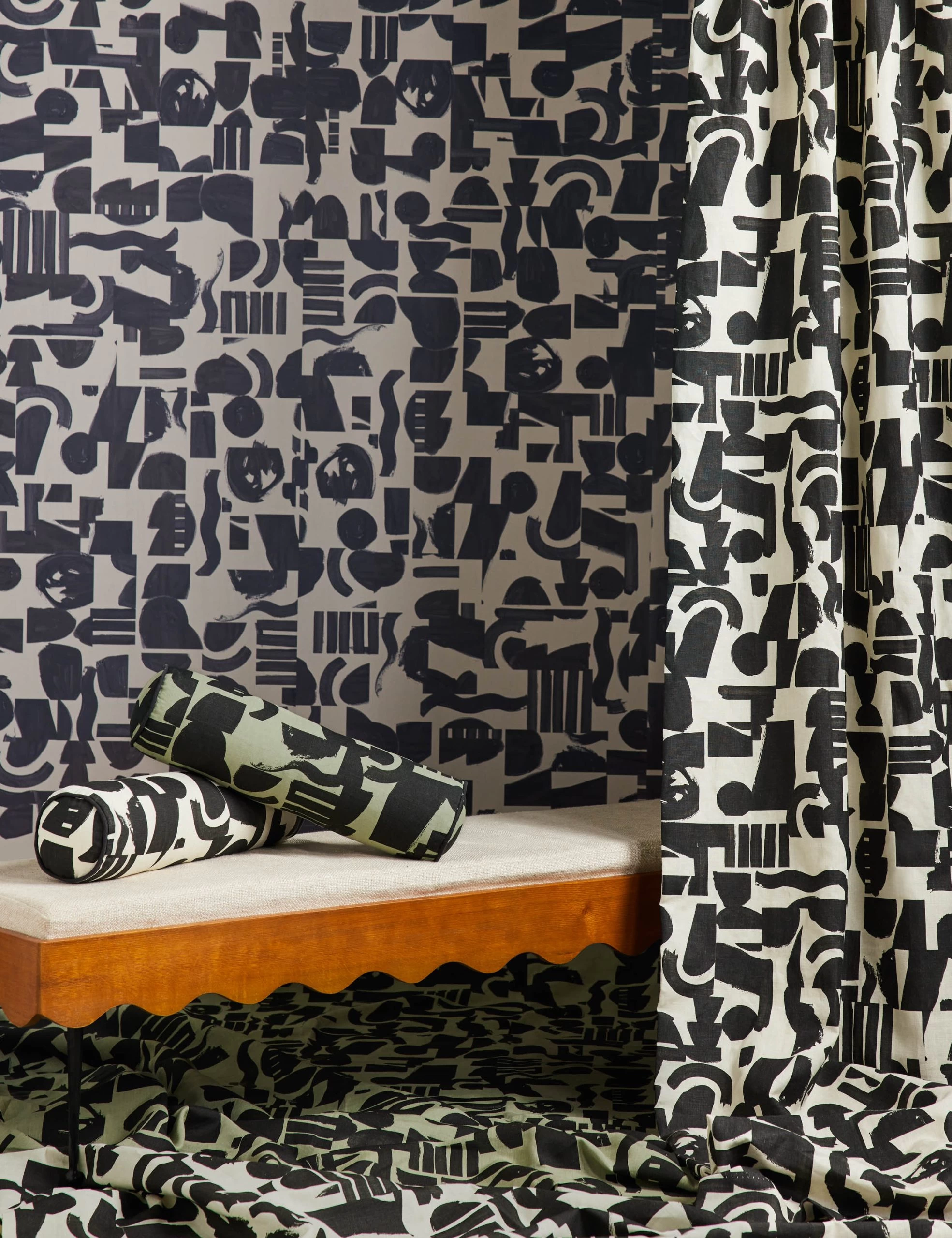 Organic Shapes Wallpaper By Sarah Sherman Samuel - Image 9