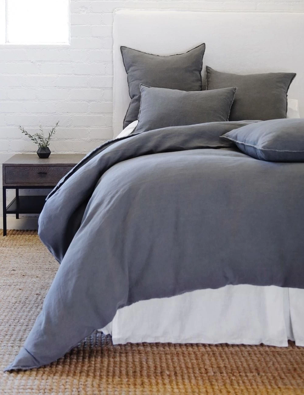 Blair Stonewashed Linen Sham By Pom Pom At Home - Image 2