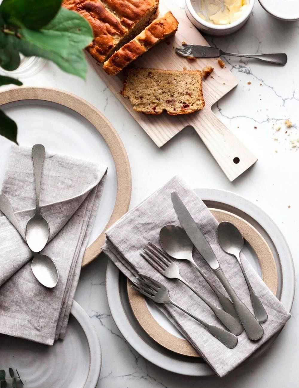 Shelburne 5-Piece Flatware Set, Stainless Steel By Farmhouse Pottery - Image 2