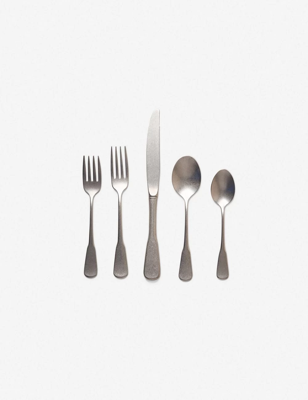 Shelburne 5-Piece Flatware Set, Stainless Steel By Farmhouse Pottery