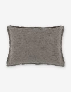 Ojai Cotton Matelassé Sham By Pom Pom At Home