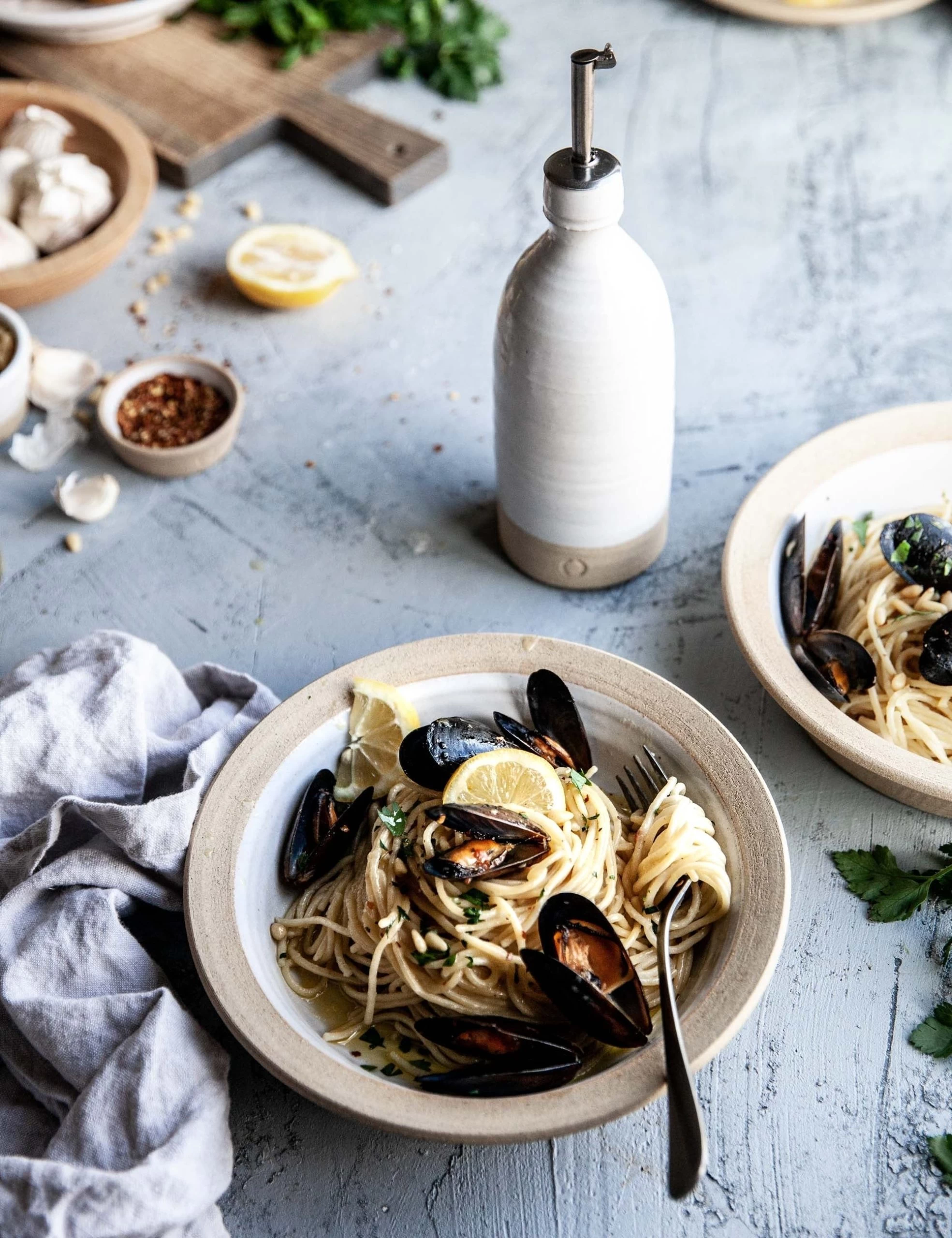 Olive Oil Bottle By Farmhouse Pottery - Image 3